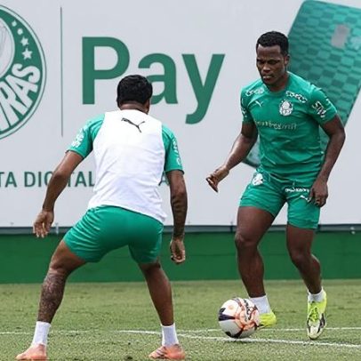 Arias treina com elenco do Palmeiras e vira opção para semifinal do Paulistão