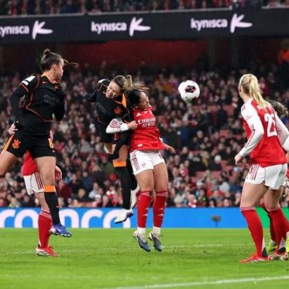 Arsenal vence Corinthians por 3 a 2 na final da Copa das Campeãs