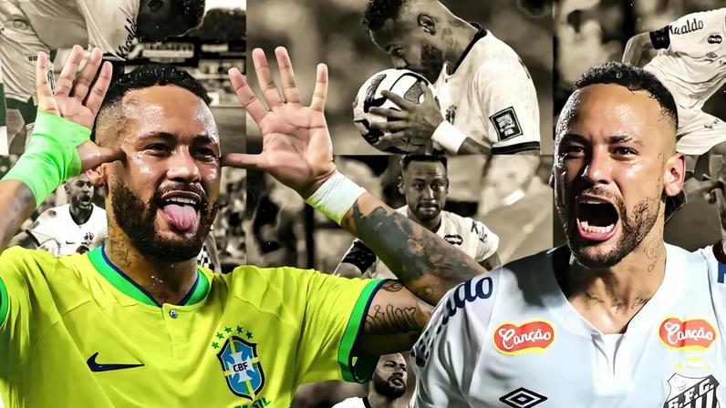 Neymar inicia sequência decisiva pelo Santos para a Copa
