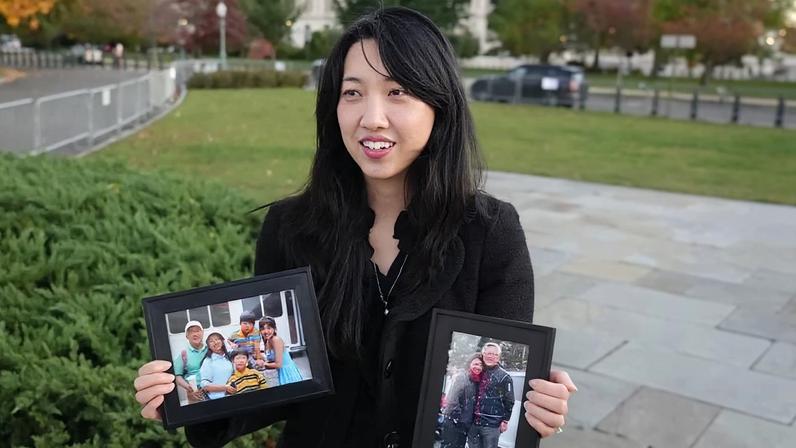 Grace Jin Drexel discute a prisão de seu pai e a repressão religiosa na China.