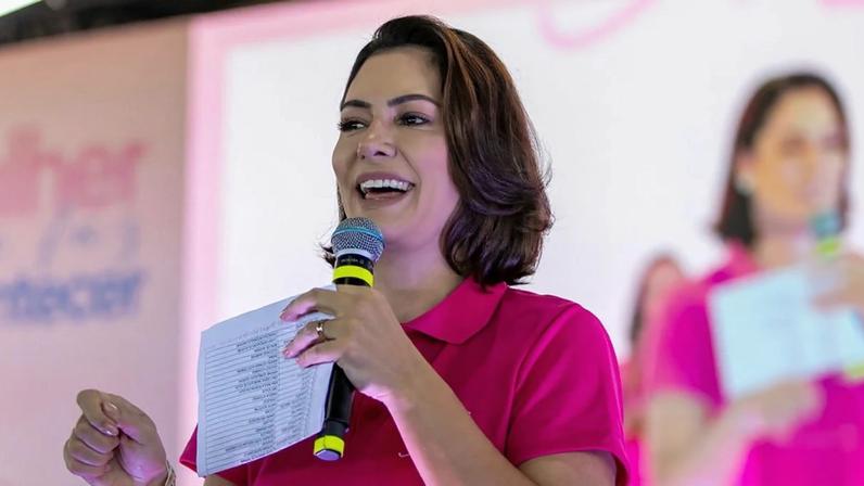 “Desespero chegou”, critica Michelle Bolsonaro ao atacar governo Lula