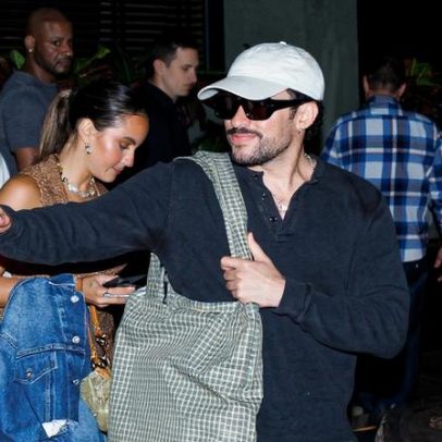 Bad Bunny e Gabriela Berlingeri jantam juntos em SP após reatar romance