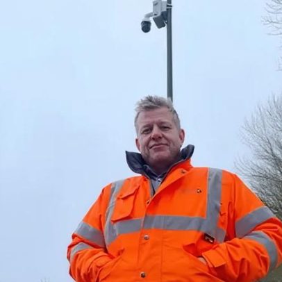 Câmeras instaladas para monitorar níveis de enchentes