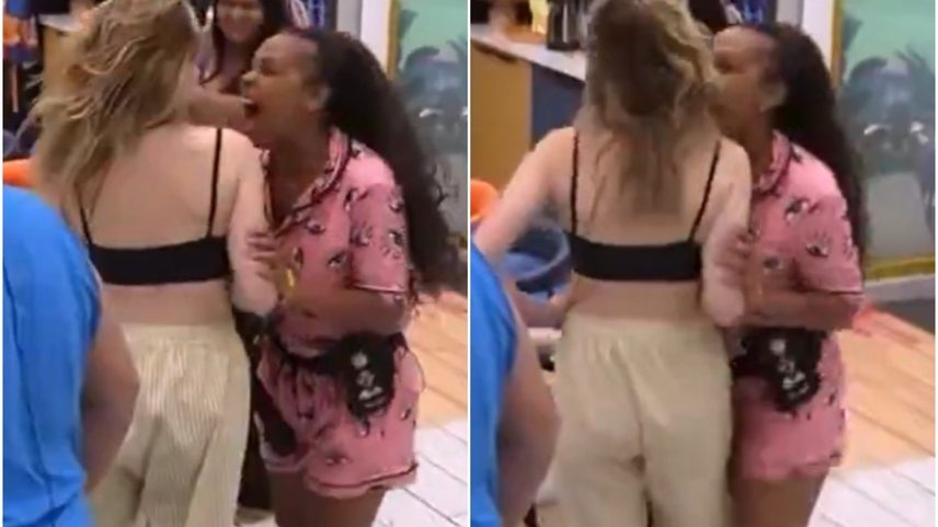 Sol e Ana Paula tiveram briga polêmica no BBB 26 — Foto: Reprodução/Globo