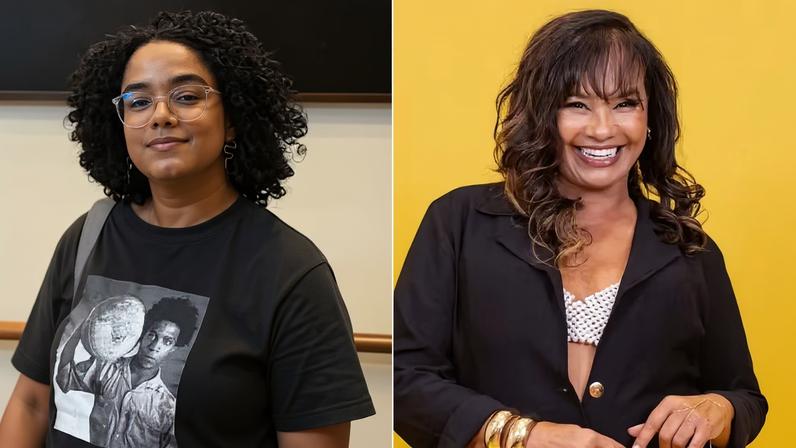 Morena Mariah e Solange Couto