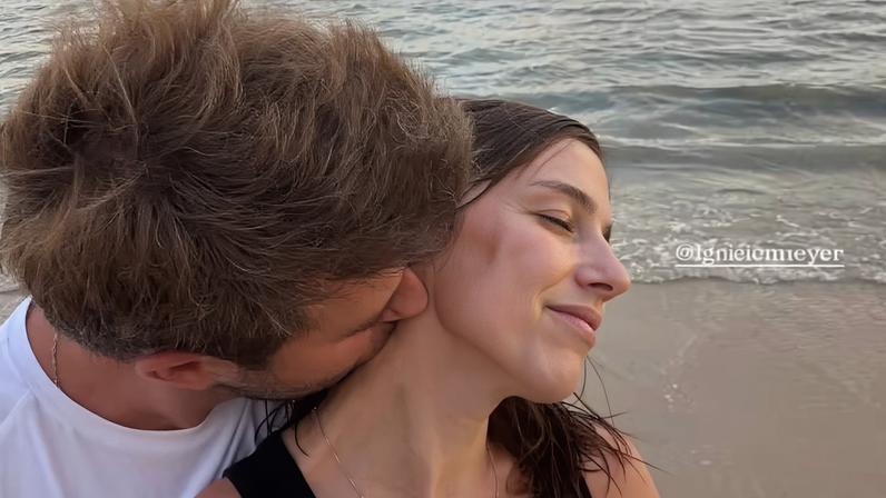 Alice Wegmann é vista com namorado, parente de Oscar Niemeyer