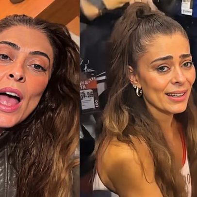 Juliana Paes reage a memes sobre seu choro no Carnaval