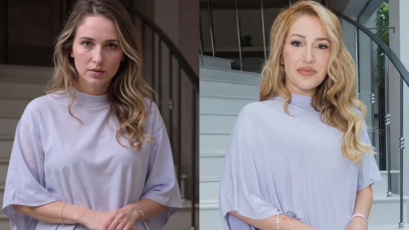 Amanda Meirelles no BBB 23 e atualmente — Foto: Reprodução/Globo e Clayton Felizardo/BrazilNews