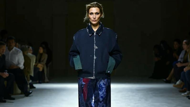 Bella Hadid made a killer return to the runway, walking four separate times during Prada’s fall 2026 show.