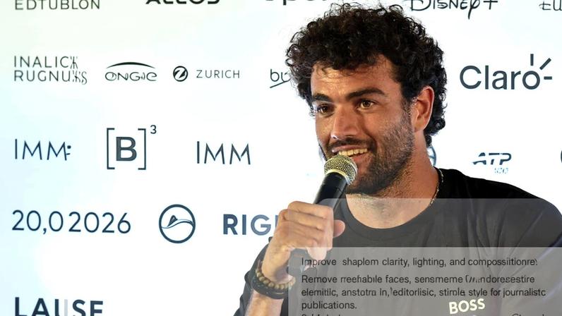 Berrettini afirma que América do Sul ama tênis e merece esses torneios