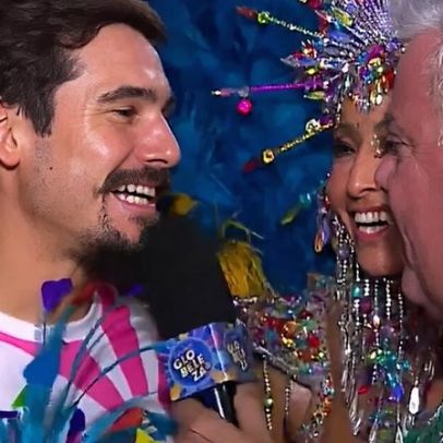 Nicolas Prattes faz declaração à Sabrina Sato ao vivo na Globo em 40 segundos