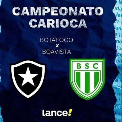 Botafogo x Boavista: onde assistir, horário e prováveis escalações da Taça Rio