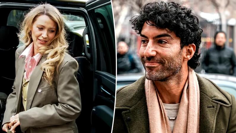 Blake Lively and Justin Baldoni Wednesday