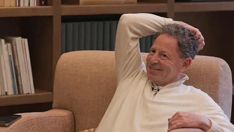 Bobby Kotick appears on a podcast in 2025.