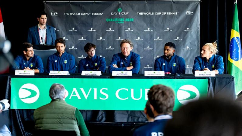 Brasil enfrenta a Suíça em casa pela Copa Davis