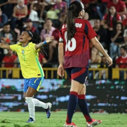 Tainá Maranhão faz seu primeiro gol pela seleção feminina