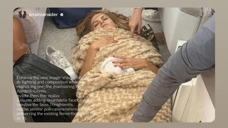 Brooks Nader came down with a bad case of food poisoning ahead of her birthday celebrations in St. Barts.