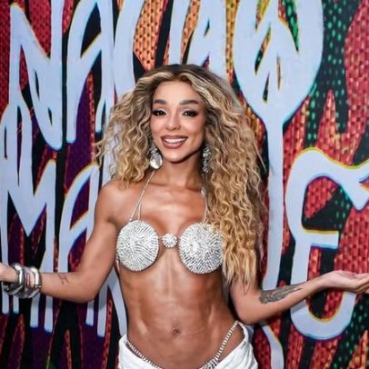 Brunna Gonçalves exibe barriga sarada em ensaio da Grande Rio após perder 18 kg