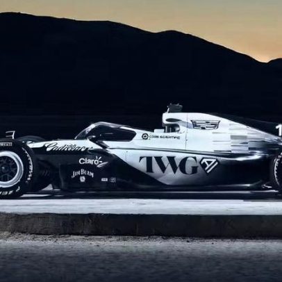 Cadillac revela a pintura do carro para a temporada 2026 da F1