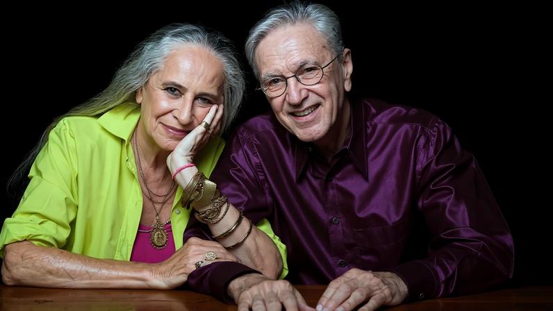 Maria Bethânia e Caetano Veloso em turnê conjunta. Foto: Divulgação