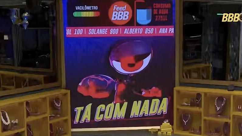 Saiba motivo do 'Tá Com Nada' no BBB 26 — Foto: Globoplay