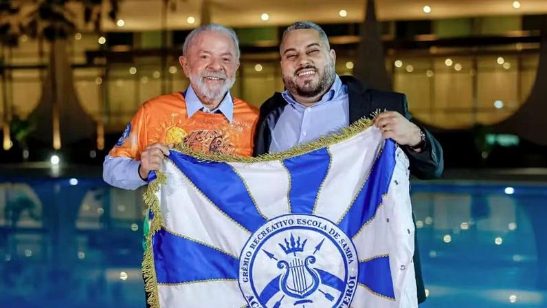 Governo alerta sobre desfile na Sapucaí que homenageia Lula