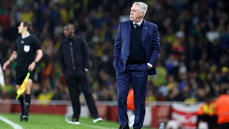 Carlo Ancelotti durante convocação da Seleção Brasileira para os amistosos com Tunísia e Senegal (Foto: Rafael Ribeiro/CBF)