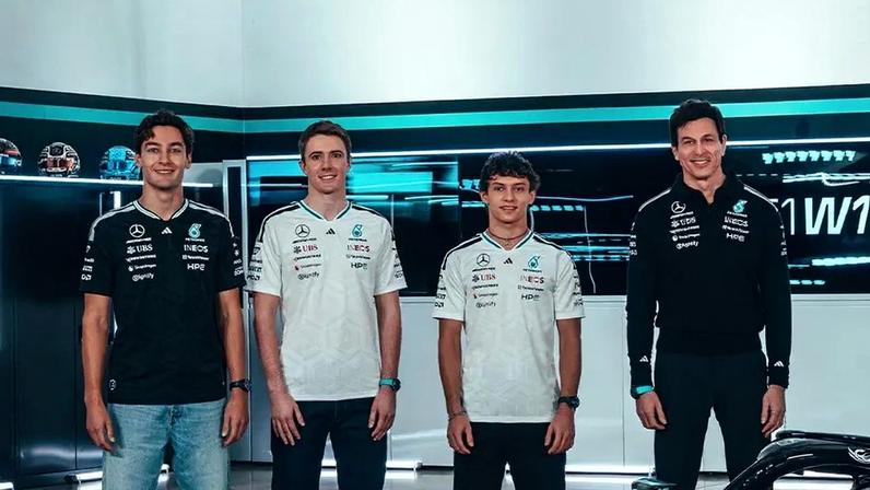 Mercedes lança carro para F1 2026 (Foto: Reprodução)