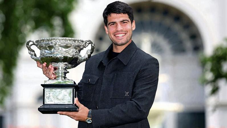 Carlos Alcaraz (Foto: Fiona Hamilton/Tennis Australia)