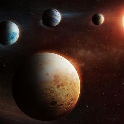 Sistema solar com órbita invertida improvável é encontrado