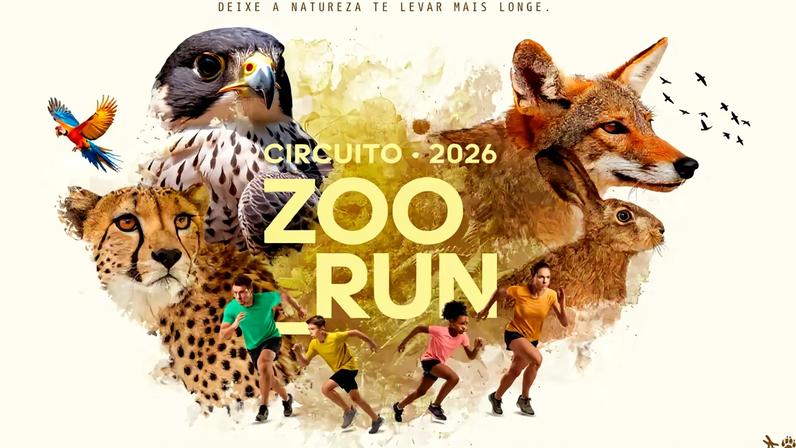 Divulgação do Circuito Zoo Run (Foto: Divulgação)