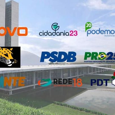 Partidos com maior risco de extinção por baixo desempenho neste ano