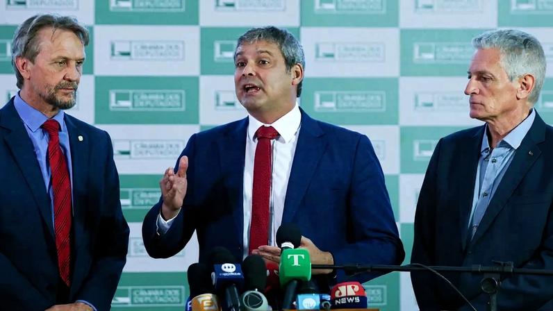 Os deputados petistas Pedro Uczai, Lindbergh Farias e Rogério Correia. Foto: Lula Marques/Agência Brasil