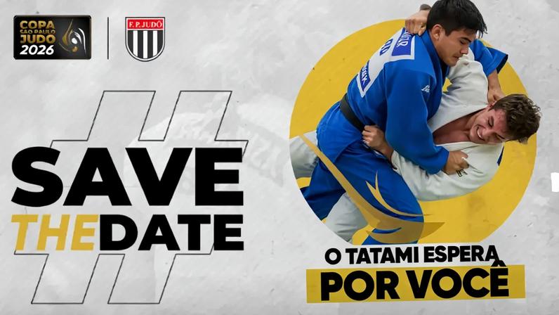 Pôster oficial da Copa São Paulo de Judô (Foto: Divulgação)