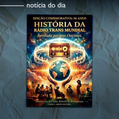 Ouvintes lançam livro digital em celebração aos 56 anos da RTM Brasil