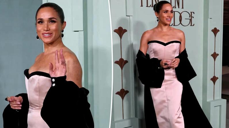 Meghan Markle attended a charity gala solo on Saturday.