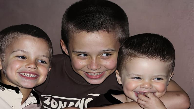 Cruz Beckham unexpectedly posted throwback photos of brother Brooklyn Beckham on Wednesday amid their family feud.