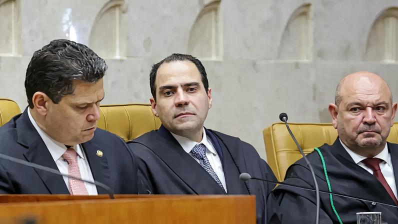 Presidente do Conselho Federal da OAB, Beto Simonetti, discursou na abertura do ano judiciário no STF. (Foto: Rosinei Coutinho/STF)