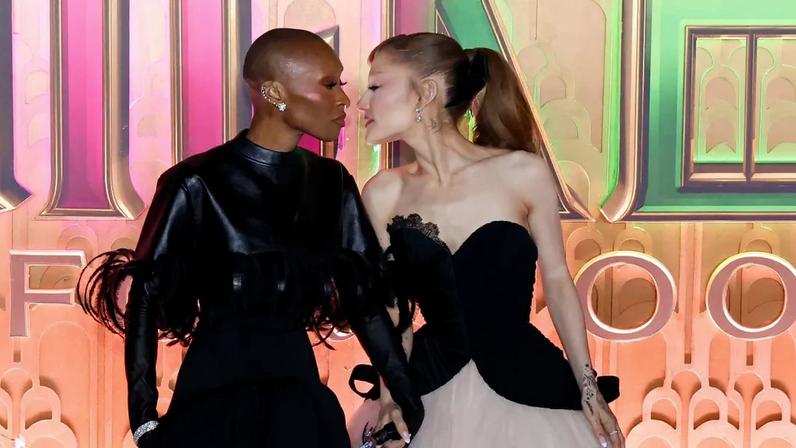 Cynthia Erivo addressed rumors she and her “Wicked” co-star Ariana Grande were lovers.