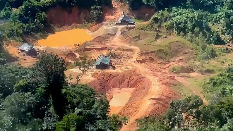 Crimes ambientais na Amazônia. Foto: Polícia Federal/Reprodução
