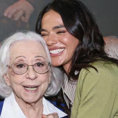 Irmã de Bruna Marquezine vai ao cinema com Fernanda Montenegro; look de 17 mil