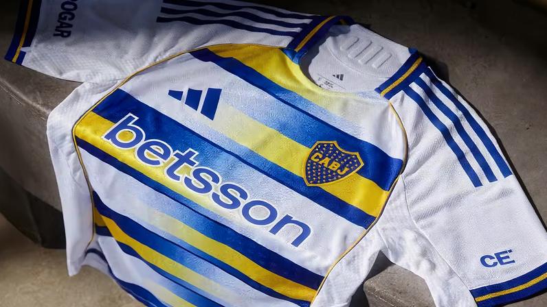 Veja a nova camisa do Boca Juniors — Foto: Divulgação