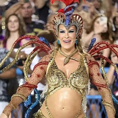 Léo Santana se declara a Lore após vitória da Viradouro