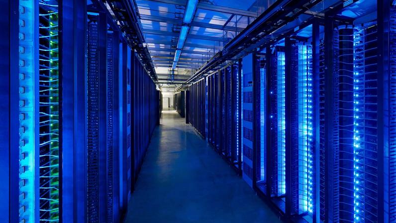 Data center da Meta em Indiana, nos Estados Unidos — Foto: Divulgação/Meta