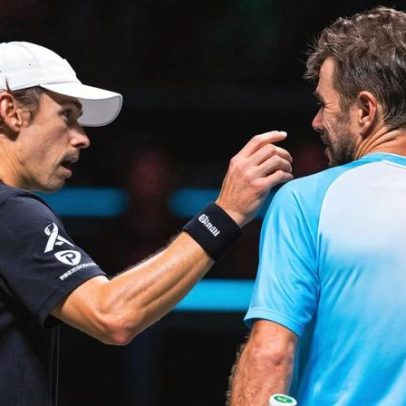 De Minaur vence Wawrinka e iguala marca de Federer em Roterdã