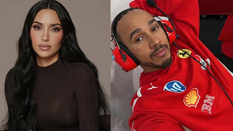 Kim Kardashian e Lewis Hamilton