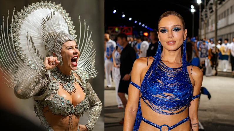 Paolla Oliveira e Giovanna Lancellotti no Carnaval 2025 — Foto: Reprodução | Instagram