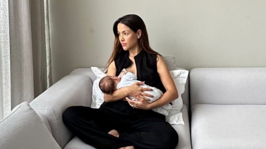 Gabi Luthai relata dores físicas e emocionais após o parto — Foto: Reprodução/Instagram