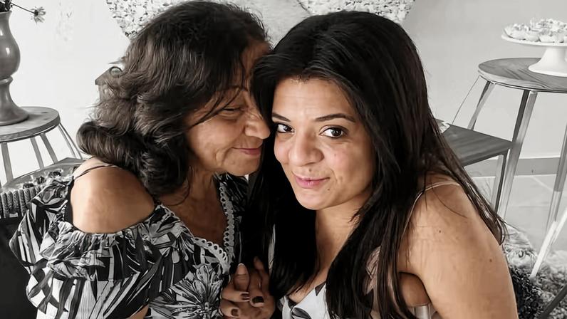 Pequena Lô se emociona ao falar sobre a morte da avó
