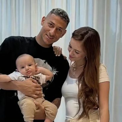 Amanda Araújo revela foto 3x4 do filho com Richarlison para o 1º passaporte
